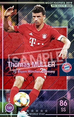 ランクアップ済み】【F19-EX-R】トーマス・ミュラー ☆5 WS | WCCF