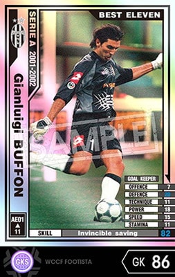 FOOTISTA 変換済み】 【01-02 AE01】ジャンルイジ・ブッフォン