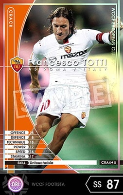 FOOTISTA 変換済み】 【04-05 CRA4】フランチェスコ・トッティ | WCCF