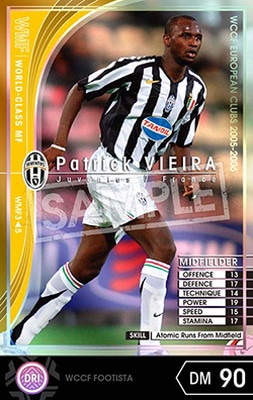 FOOTISTA 変換済み】 ☆【05-06 WMF3】パトリック・ビエラ | WCCF