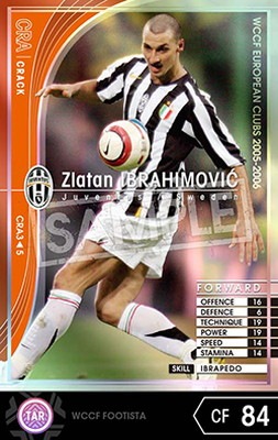 FOOTISTA 変換済み】 【05-06 CRA3】ズラタン・イブラヒモビッチ