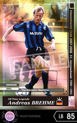 スポーツゲーム(野球盤等) WCCF 07-08 ATLE FOOTISTA 変換済み】 【07-08 ATLE】アンドレアス・ブレーメ