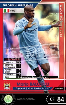 FOOTISTA 変換済み】【11-12 EUS13】マリオ・バロテッリ | WCCF