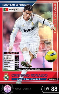 WCCF    ロナウド クリスティアーノ・ロナウド wccf