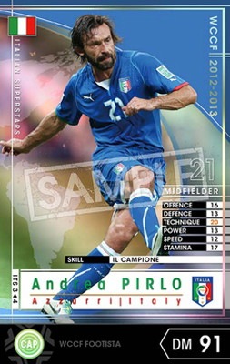 FOOTISTA 変換済み】☆【12-13 2.0ver ITS3】アンドレア・ピルロ