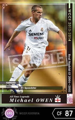 FOOTISTA 変換済み】【13-14 ATLE】マイケル・オーウェン | WCCF