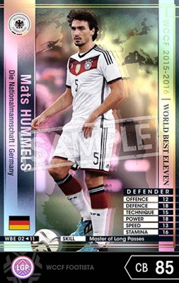 ��FOOTISTA �Ѵ��Ѥߡۡ���15-16 Ver.2.0 WBE02�ۥޥåġ��ե��륹