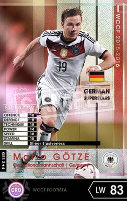 FOOTISTA 変換済み】【15-16 Ver.2.0 GES2】マリオ・ゲッツェ