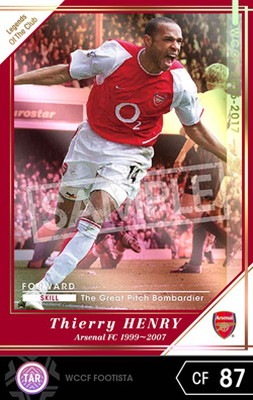 WCCF アーセナル アンリ ファブレガス ナスリ 等 WCCF アーセナル アンリ ファブレガス ナスリ 等 WCCF アーセナル