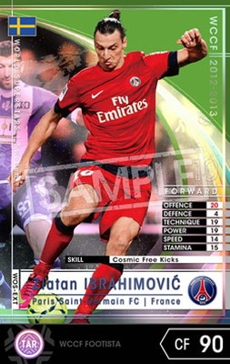 WCCF footista イブラヒモビッチ