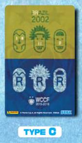 wccf  ブラジル WCCF/キャンペーン第11弾ICカードステッカー【ブラジル柄】 | サプライ