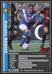 01-02 045】ロベルト・バッジョ | WCCF,WCCF【通常弾】,WCCF/2001-2002