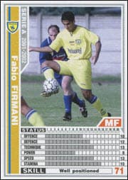 01-02 059】ファビオ・フィルマーニ | WCCF,WCCF【通常弾】,WCCF/2001