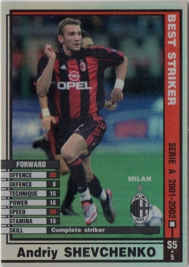 01-02 BS5】アンドリー・シェフチェンコ | WCCF,WCCF【通常弾】,WCCF