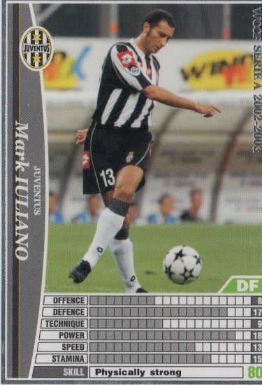 wccf ロケテ⭐︎P19 ユリアーノ マーク・ユリアーノ | FOOTISTAカード