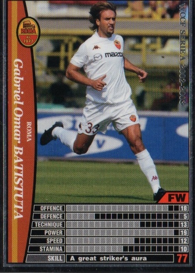 02-03 252】ガブリエル・バティストゥータ | WCCF,WCCF【通常弾】,WCCF