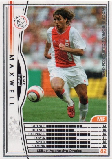 WCCF  2004～2005 Panini WCCF 2004-05 EX Kaka Ricardo 1982 Brazil No.22 AC