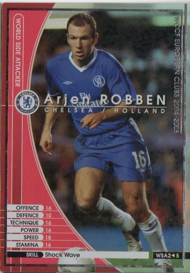 04-05 WSA2】アリエン・ロッベン | WCCF,WCCF【通常弾】,WCCF/2004
