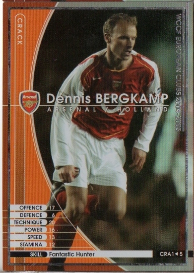 04-05 CRA1】デニス・ベルカンプ | WCCF,WCCF【通常弾】,WCCF/2004