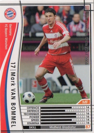 ファン・ボメル 07-08 172】マルク・ファン・ボメル | WCCF,WCCF【通常弾】,WCCF