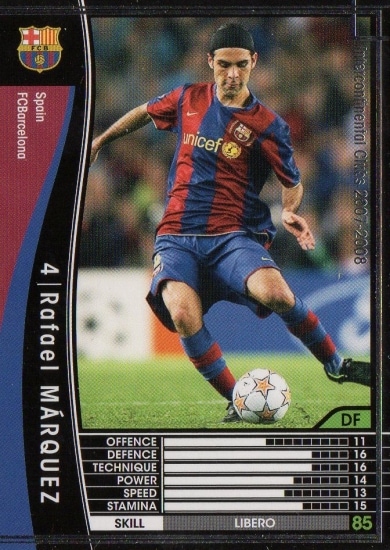 07-08 291】ラファエル・マルケス | WCCF,WCCF【通常弾】,WCCF/2007