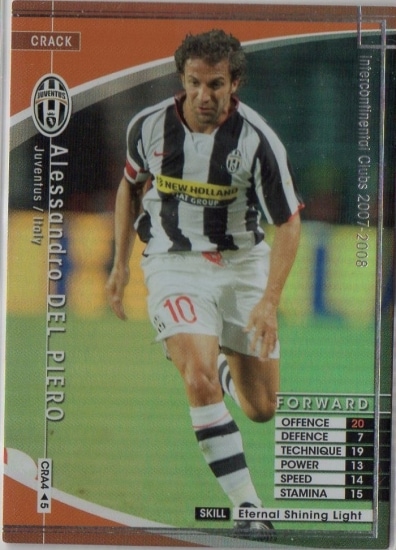 ☆【07-08 CRA4】アレッサンドロ・デル・ピエロ | WCCF,WCCF【通常弾