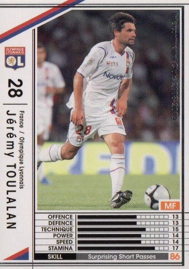 08-09 139】ジェレミー・トゥララン | WCCF,WCCF【通常弾】,WCCF/2008