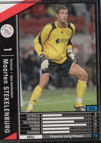 08 09 161 マールテン ステケレンブルグ Wccf Wccf 通常弾 Wccf 08 09 Wccf 08 09 白黒 フルアヘッド アーケード専門店