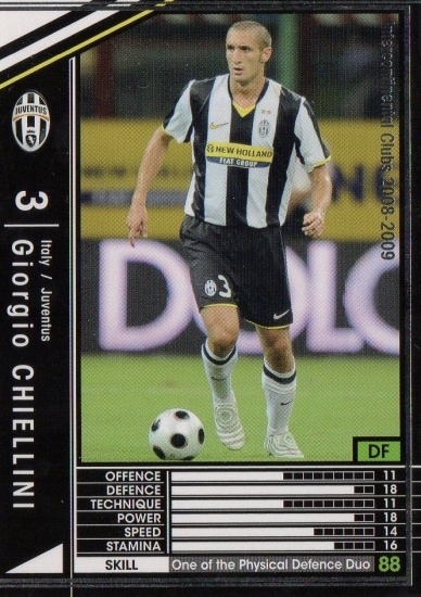 ○【08-09 258】ジョルジョ・キエッリーニ | WCCF,WCCF【通常弾】,WCCF