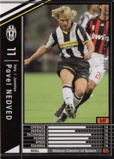05ユベントス選手用＃11ネドヴェド JUVENTUS NEDVED 100周年 05
