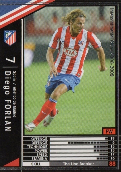 08-09 287】ディエゴ・フォルラン | WCCF,WCCF【通常弾】,WCCF/2008