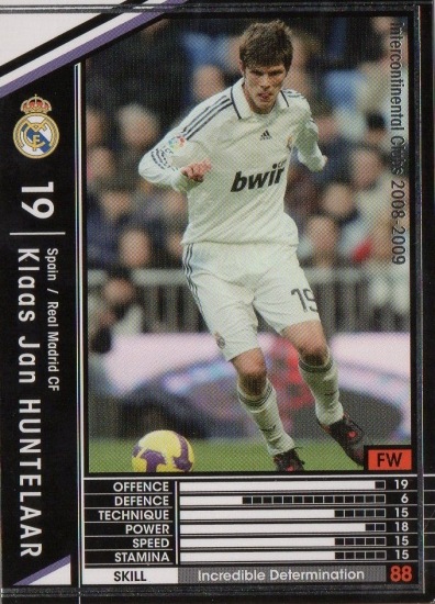 フンテラール2008 08-09 317】クラス・ヤン・フンテラール | WCCF,WCCF【通常弾】,WCCF