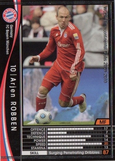 【新品/タグ付き】15/16 バイエルン・ミュンヘン♯10 ロッベン【2XO】 09-10 169】アリエン・ロッベン | WCCF,WCCF【通常弾】,WCCF/2009-2010