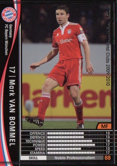 ファン・ボメル 09-10 172】マルク・ファン・ボメル | WCCF,WCCF【通常弾】,WCCF