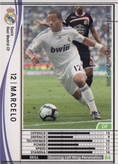 16-17 / 339]マルセロ | WCCF,WCCF[通常弾],WCCF/2016-2017,WCCF/2016