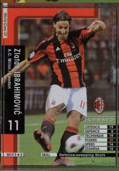 ☆【10-11 WCF3】ズラタン・イブラヒモビッチ | WCCF,WCCF【通常弾