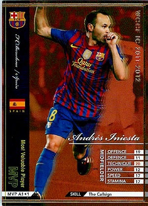 WCCF アンドレス・イニエスタ Amazon.co.jp: WCCF/05-06/FCバルセロナ/白/281/アンドレス