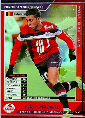 Topps Chrome UCC Eden Hazard エデン・アザール Topps Chrome UCC