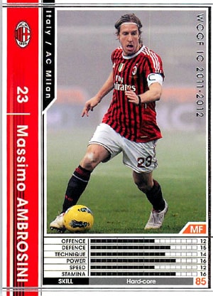 11-12 / 167】マッシモ・アンブロジーニ | WCCF,WCCF【通常弾】,WCCF