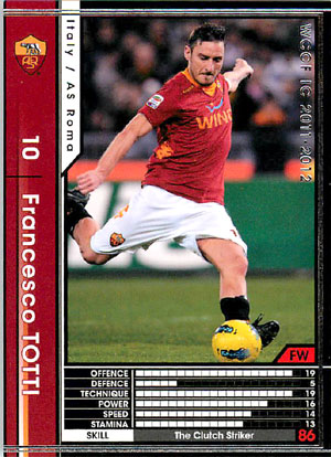 11-12 / 192】フランチェスコ・トッティ | WCCF,WCCF【通常弾】,WCCF