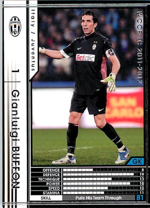 11-12 / 209】ジャンルイジ・ブッフォン | WCCF,WCCF【通常弾】,WCCF