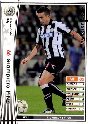 12-13 / 252】ジャンピエロ・ピンツィ | WCCF,WCCF【通常弾】,WCCF