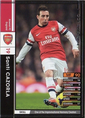 サッカー サンティ・カソルラ 直筆サイン 貴重！