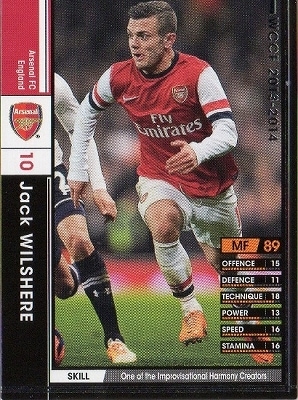 ○【13-14 / 013】ジャック・ウィルシャー | WCCF,WCCF【通常弾】,WCCF