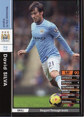 13-14 / 045】ダビド・シルバ | WCCF,WCCF【通常弾】,WCCF/2013-2014