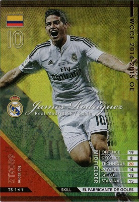 14-15シーズン　ハメス・ロドリゲス ☆【14-15OE / TS1】ハメス・ロドリゲス | WCCF,WCCF【通常弾】,WCCF