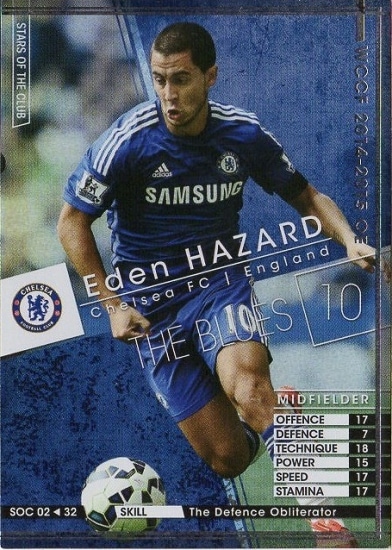 Topps Chrome UCC Eden Hazard エデン・アザール Topps Chrome UCC Eden Hazard エデン・アザール