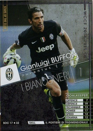 希少] wccf 2001 - 2002 ジャンルイジブッフォンユベントス