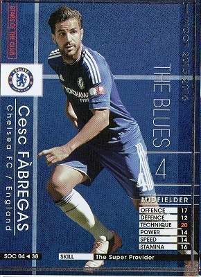 15-16 / SOC04】セスク・ファブレガス | WCCF,WCCF【通常弾】,WCCF