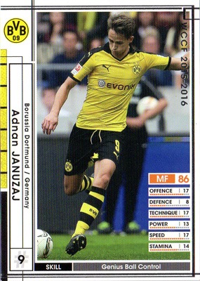 15-16 Ver.2.0 / A003】アドナン・ヤヌザイ | WCCF,WCCF【通常弾